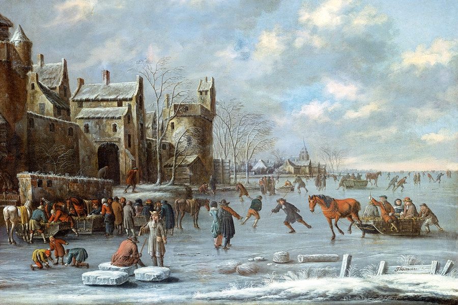 DE KLEINE IJSTIJD IN HET 16de EEUWSE VLAANDEREN – Davidsfonds Zottegem